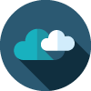 Cloud Services and Solutions Icon