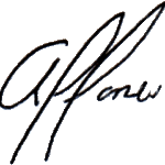 Alan Jones Signature