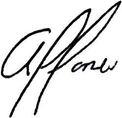 Alan Jones Signature