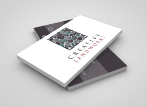 Creative Landworks Business Cards MockUp