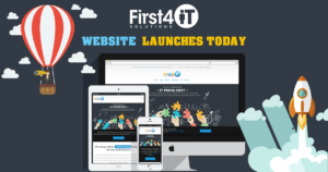 First4IT Solutions - New Website Launch Image