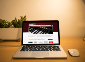 Taunton Music Website Mockup